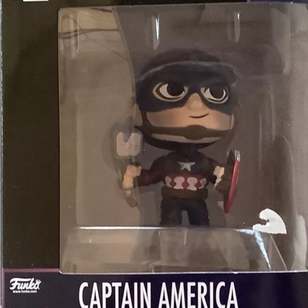Funko Captain America Action Figure - Blue and Red - Picture 2 of 3
